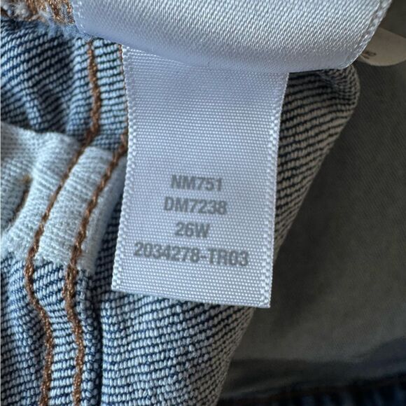 Madewell The Plus '90s Straight Jean in Barlow Wash Size 26W - Picture 12 of 13